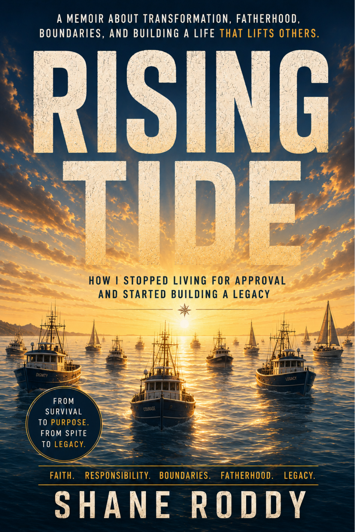 Cover of Rising Tide by Shane Roddy